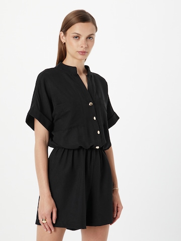 SISTERS POINT Jumpsuit 'NOOSA' in Zwart: voorkant