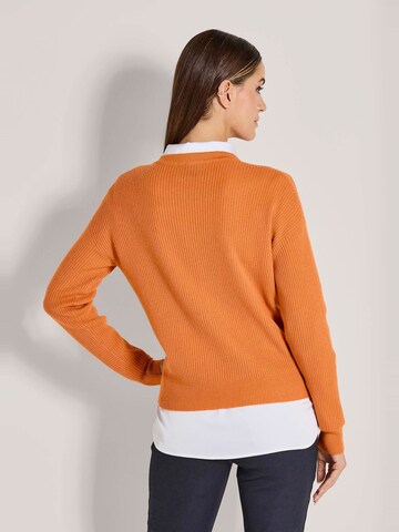 MADELEINE Knit cardigan in Orange