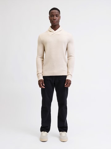 Pull-over 'JREBROWEN' JJ Rebel en beige