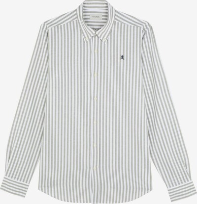Camicia business 'New Jon' Scalpers di colore cachi / bianco, Visualizzazione prodotti