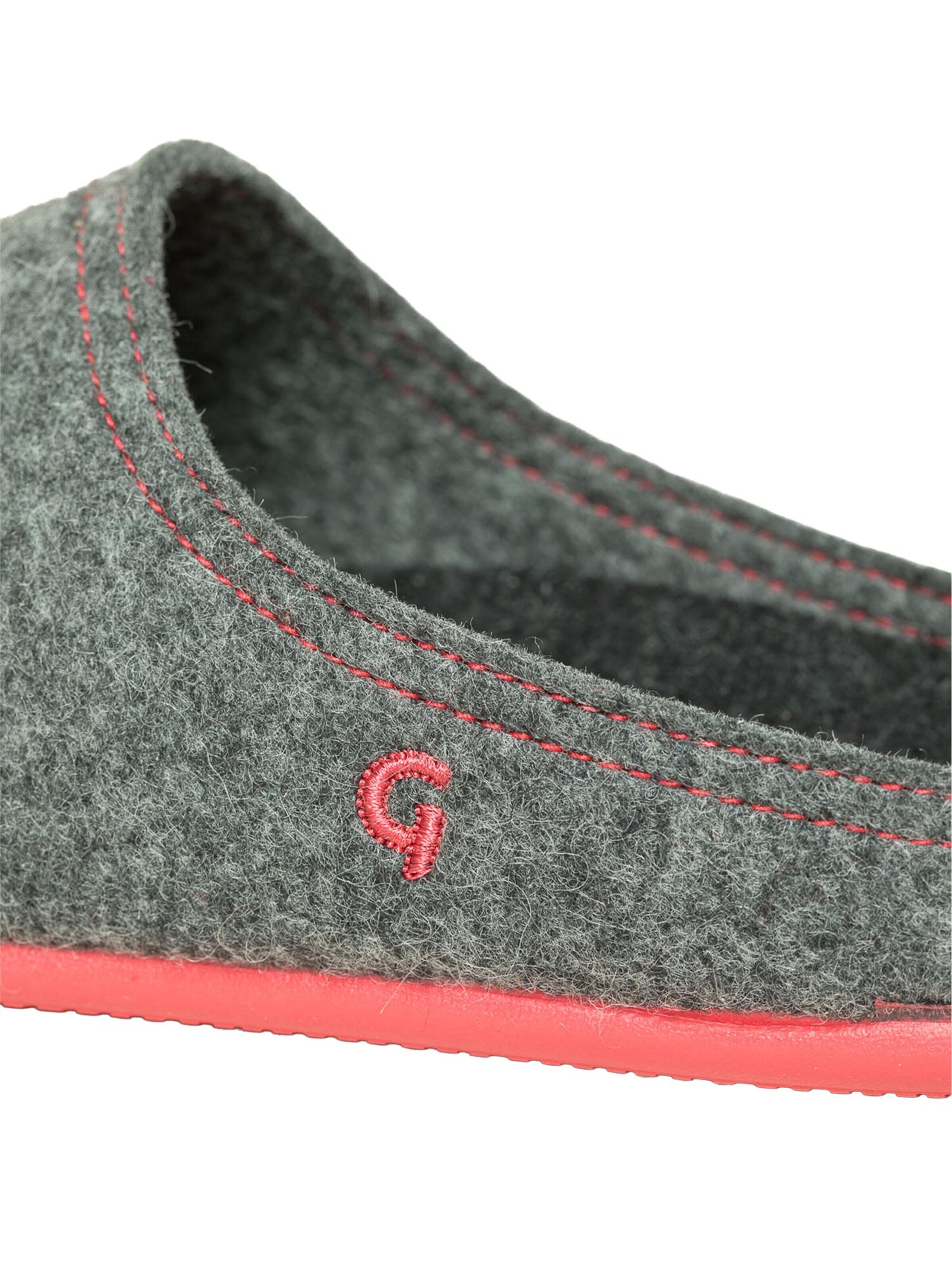 Gottstein Muiltjes 'Wool Slide-In' in Grijs