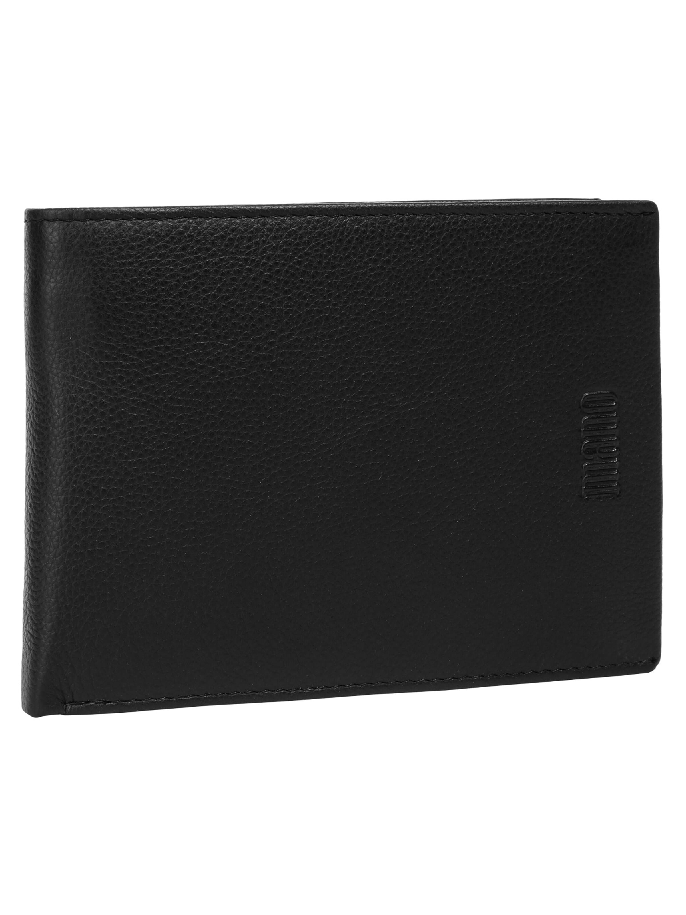 Porte-monnaies 'MEDIO' mano en noir