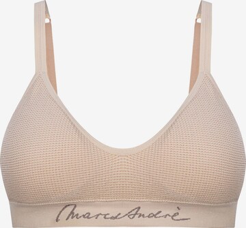 Bustier Soutien-gorge Marc & André en beige : devant