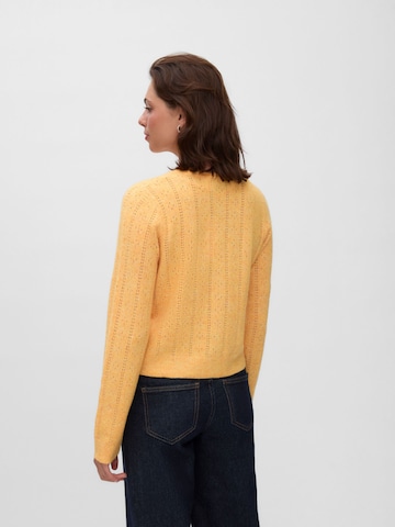 Cardigan 'AWRie' VERO MODA en jaune