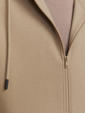 JACK & JONES Bluza rozpinana 'JJEBradley' w kolorze brązowy