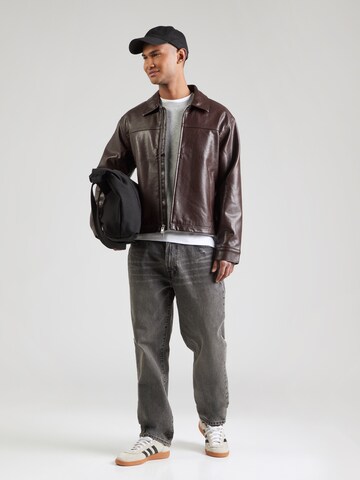Veste mi-saison Abercrombie & Fitch en marron