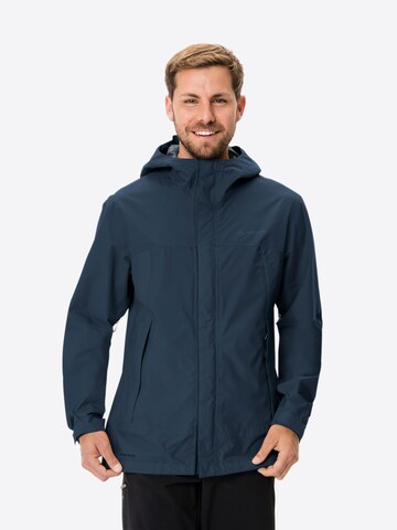 VAUDE Outdoorjas 'Lierne II' in Blauw: voorkant