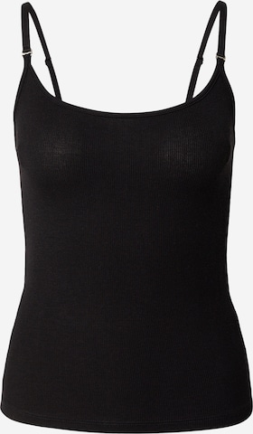 juoda WEEKDAY Palaidinė be rankovių 'Grace': priekis