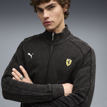 PUMA Sportjas 'Scuderia Ferrari T7' in Zwart