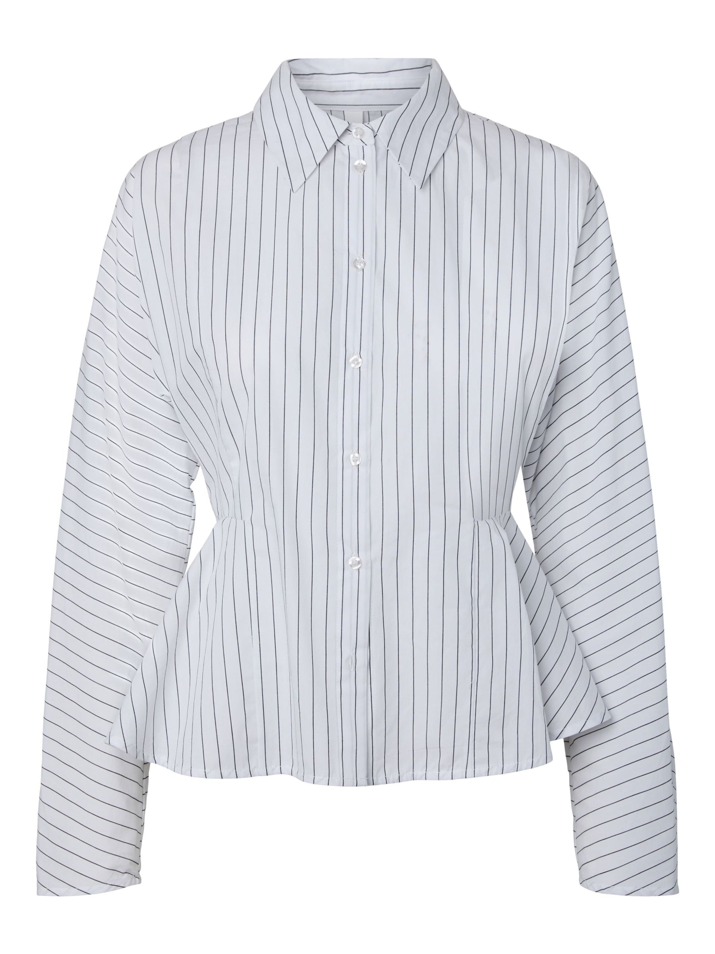 YAS Blouse 'YASRemi' in Wit: voorkant