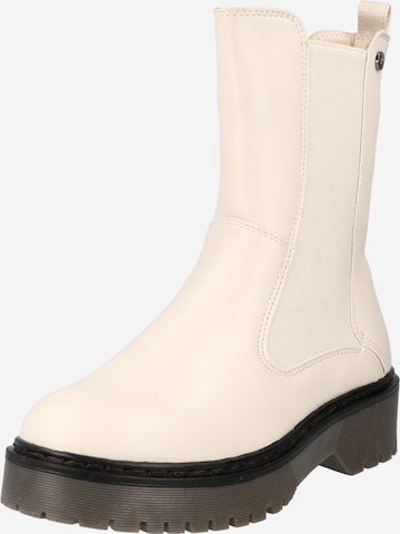 Xti Chelsea Boots in White: front