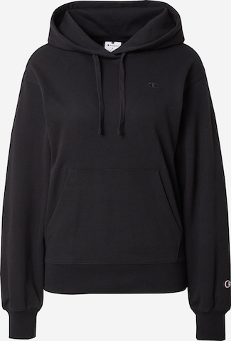 Champion Authentic Athletic Apparel Sweatshirt in Zwart: voorkant