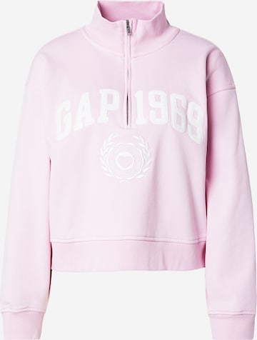 Sweat-shirt 'JAN' GAP en rose : devant