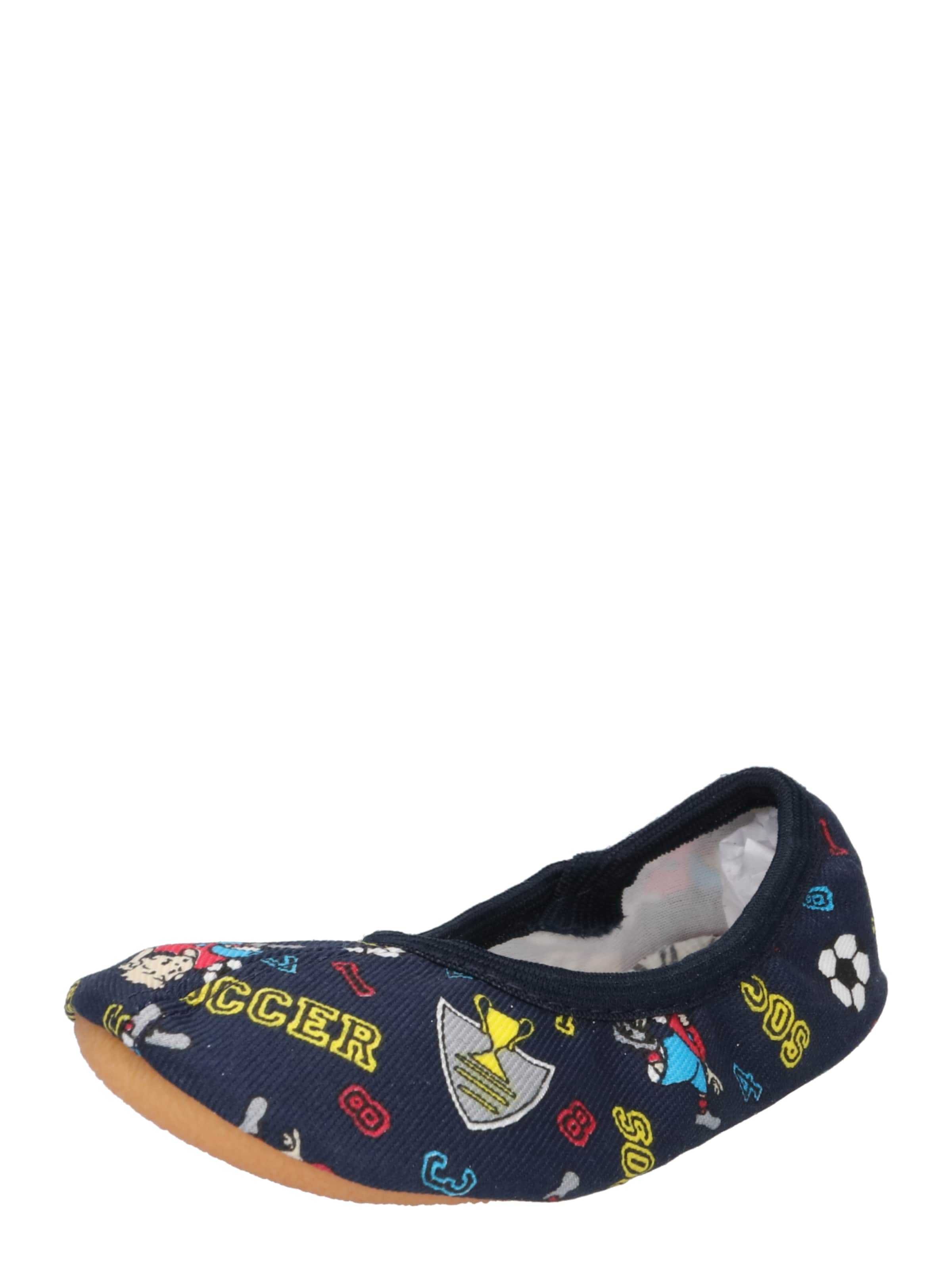 BECK Slippers in Blue: front