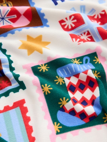 Pigiama lungo 'Family Christmas' di Next in beige
