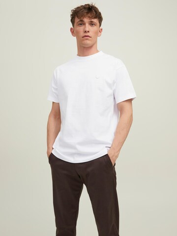 T-Shirt JACK & JONES en blanc : devant