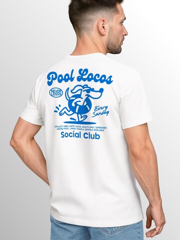 Neverless Shirt 'Pool Locos' in Blue