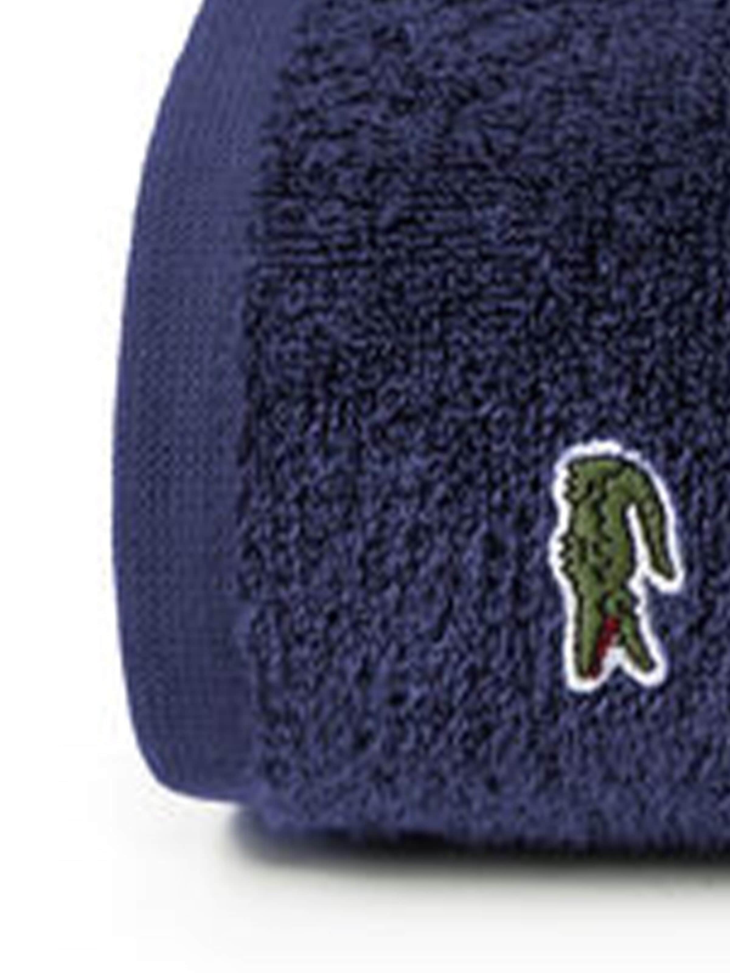 LACOSTE Handtuch 'LLECROCO'‌‌‌‌‌‌‌‌ in Blau