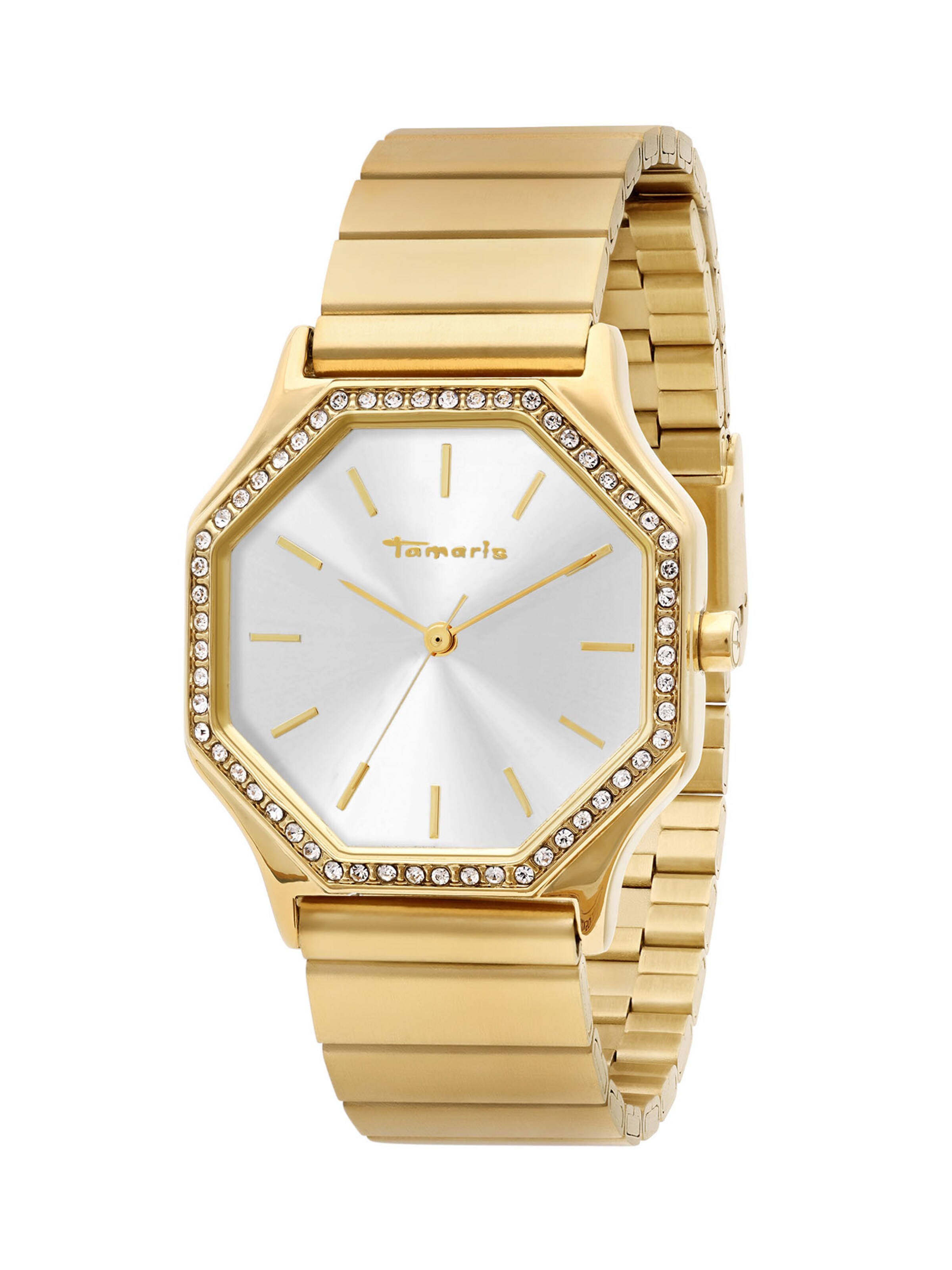 Tamaris Uhr  'Sparkling Octavia' in Gold