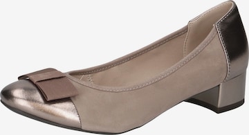 CAPRICE Pumps in Beige: Vorderseite