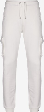 ELLESSE Cargo Pants 'Elvare' in White: front