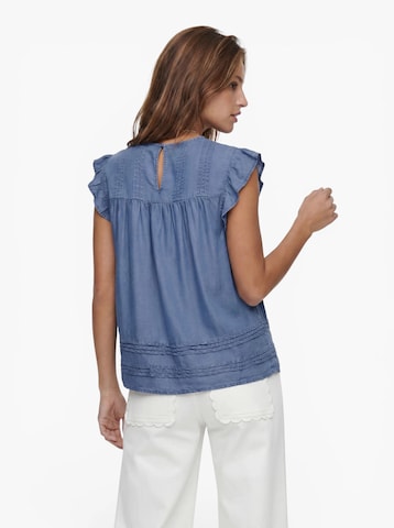 ONLY Bluse 'ONLCHARIS' i blå