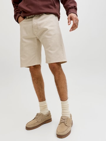 JACK & JONES regular Τζιν 'JJIRICK JJORIGINAL' σε μπεζ