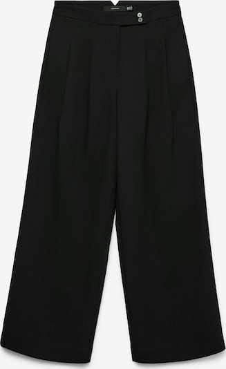 Klostuotos kelnės 'VMPhiline' iš VERO MODA, spalva – juoda, Prekių apžvalga