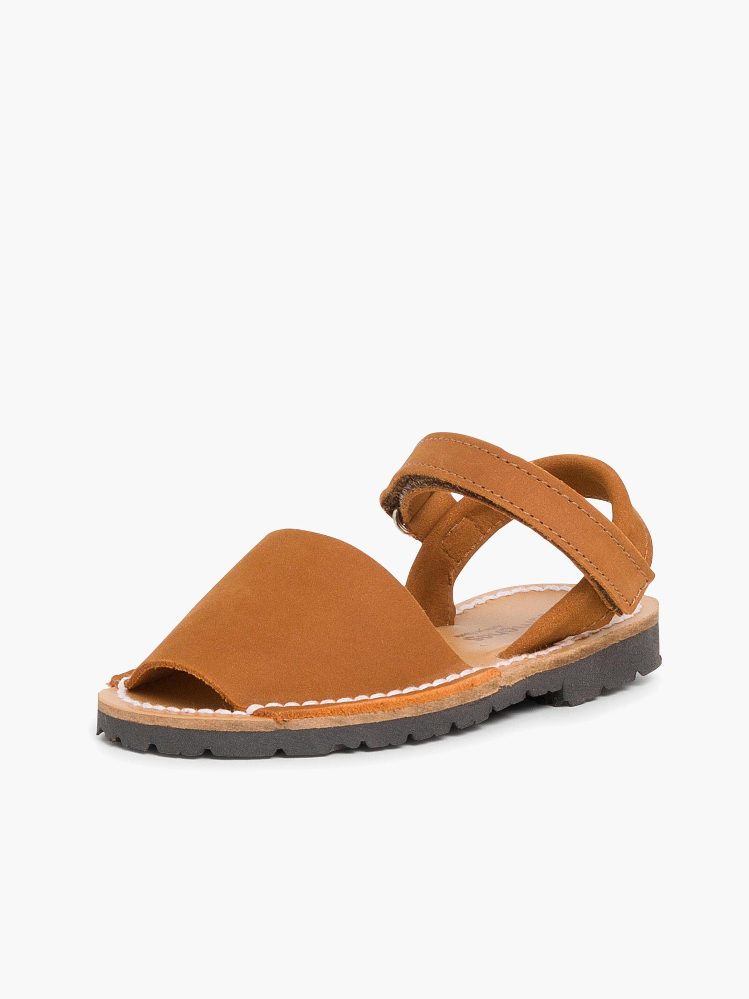 Sandales Pisamonas en marron : devant
