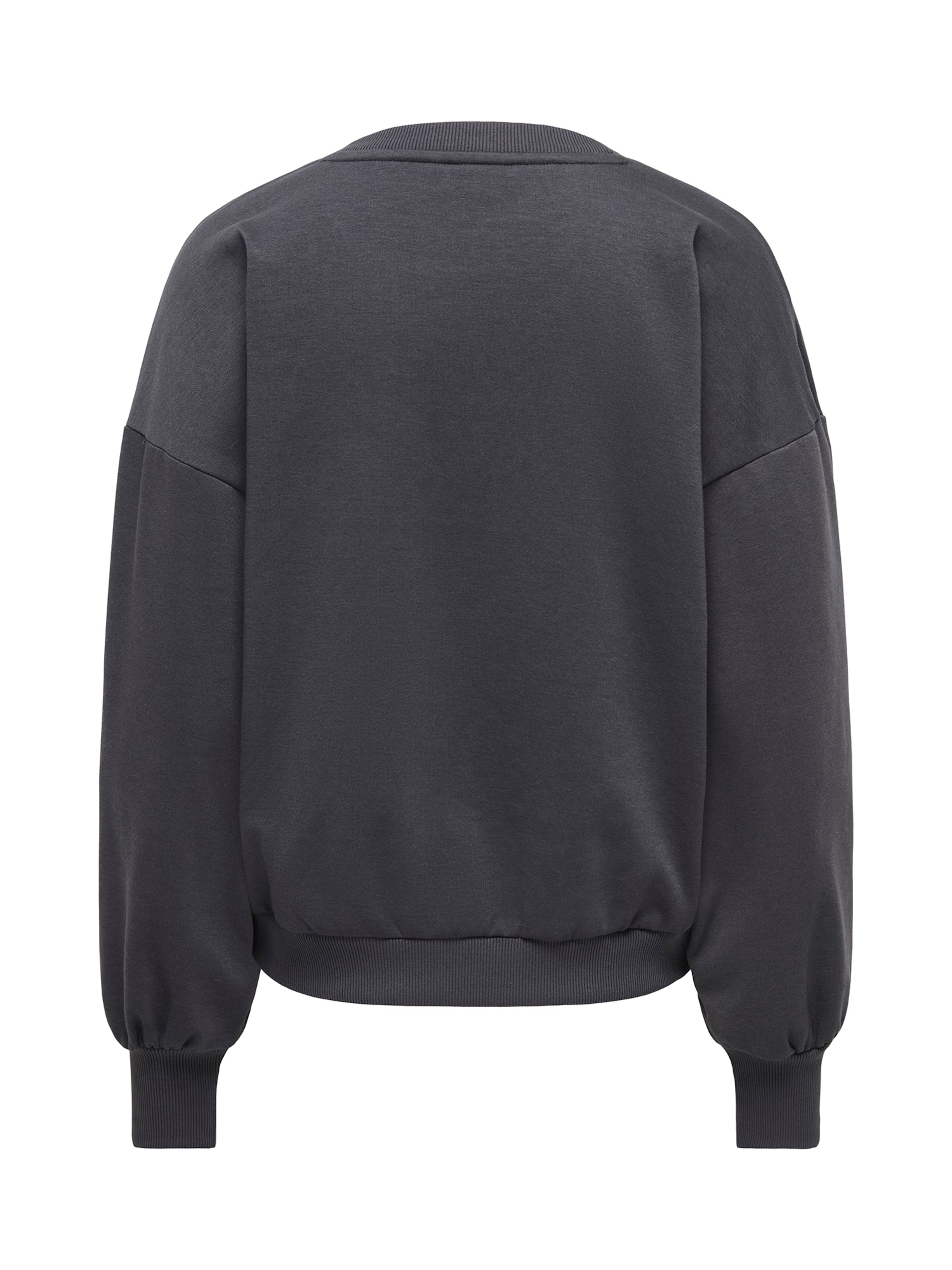 ONLY Sweatshirt 'ONLBROOKE' in Schwarz