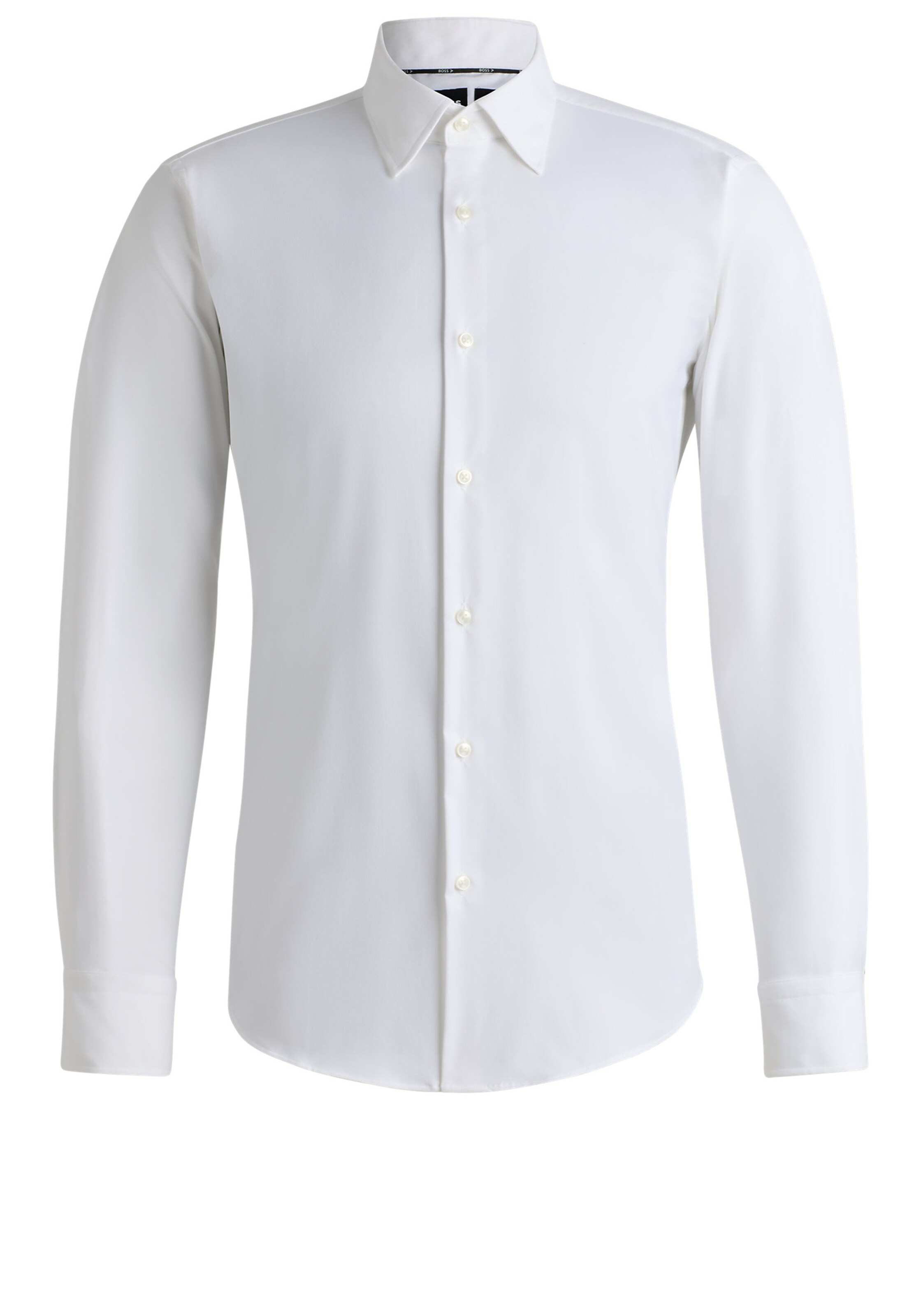 BOSS Button Up Shirt 'P-Joe' in White: front