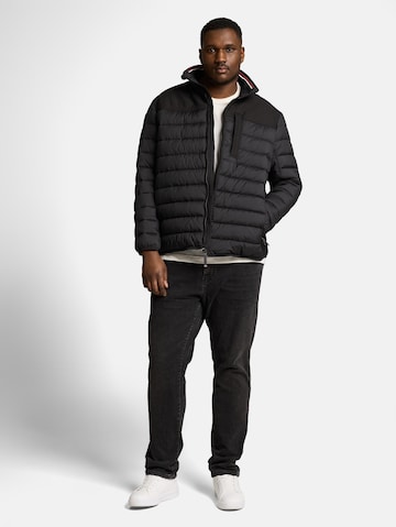 TOM TAILOR Men + Kurtka przejściowa w kolorze czarny