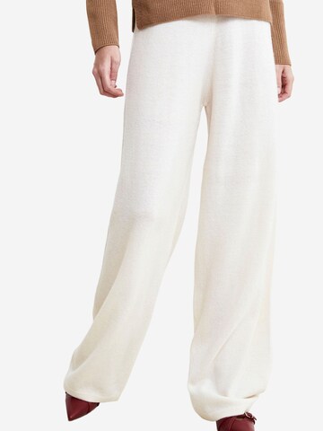 Regular Pantalon Il Lanificio en blanc : devant