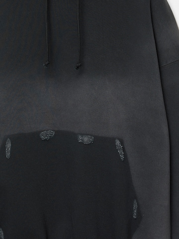 Pull&Bear Mikina - Čierna