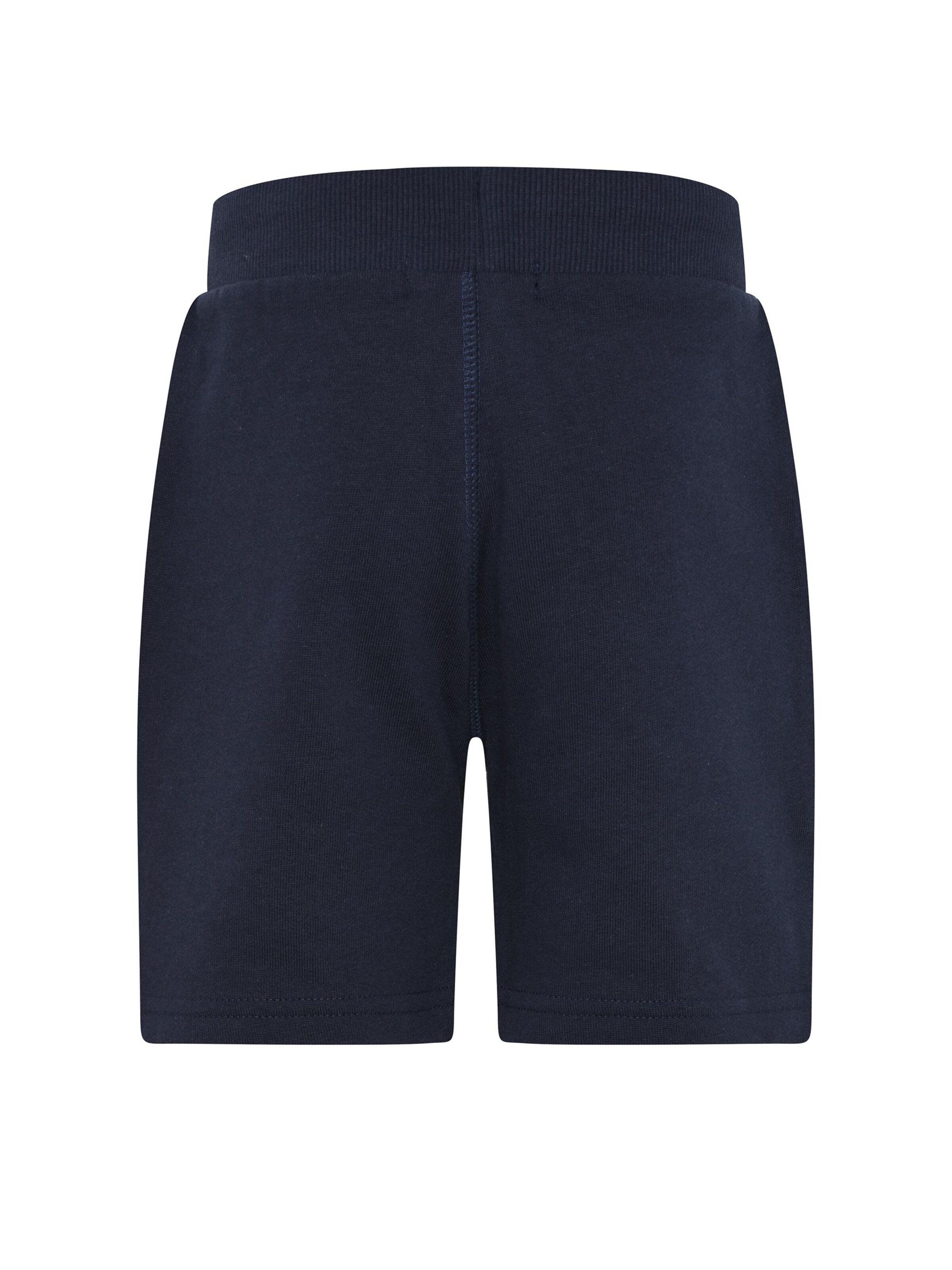 MINYMO Regular Broek ' MIBasic 53 -Sweat short (2-pack) ' in Blauw