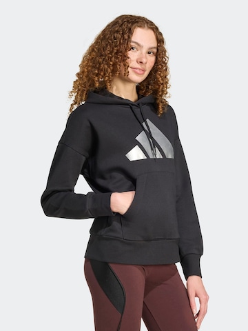 Felpa sportiva 'Holiday' di ADIDAS SPORTSWEAR in nero: frontale
