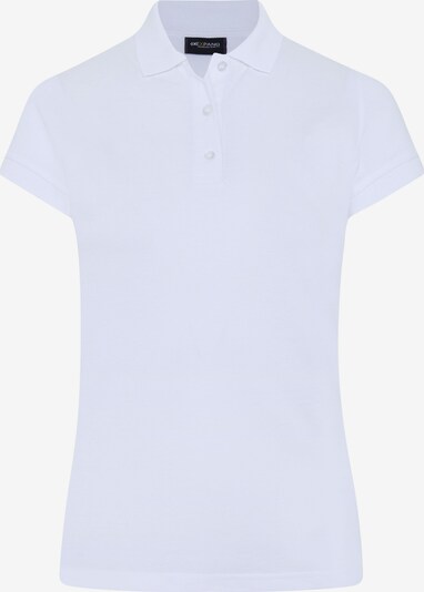 Expand Poloshirt in weiß, Produktansicht