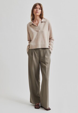 SECOND FEMALE Sweater 'Vilje' in Beige