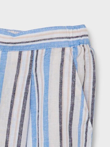 NAME IT Wide leg Trousers 'Fesol' in Blue