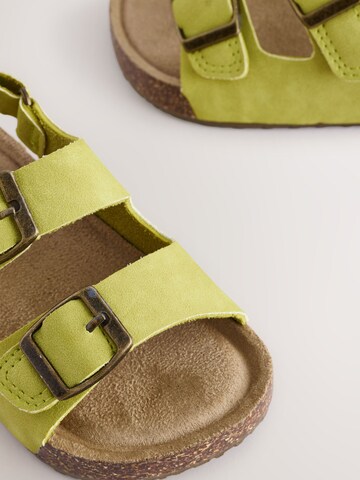 Next Open shoes in Green