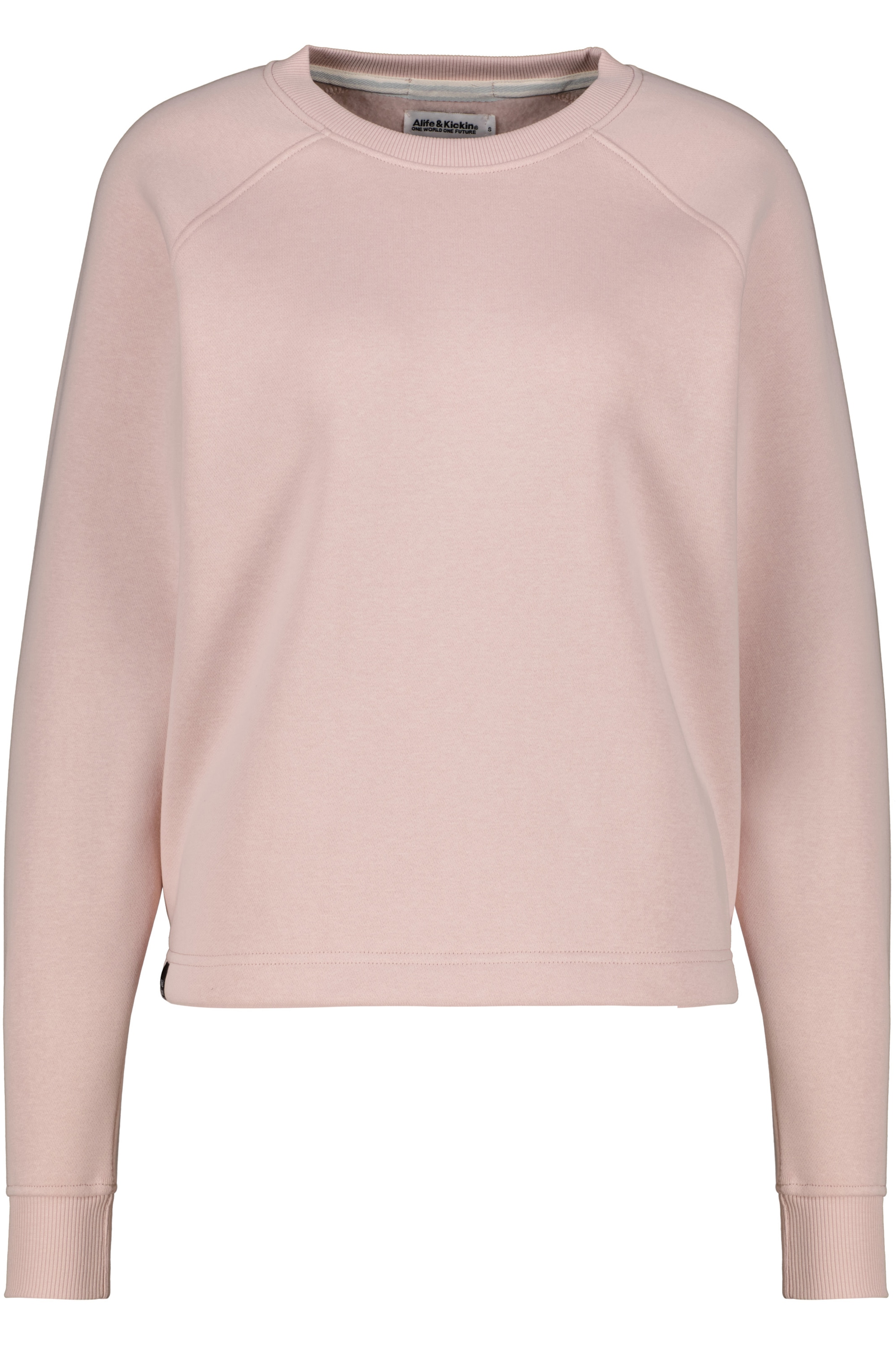 alife & kickin Collegepaita 'AKTeodora' värissä vaaleanpunainen: etupuoli