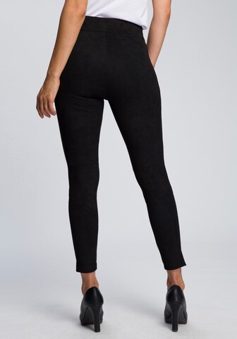 MAC Skinny Hose in Schwarz