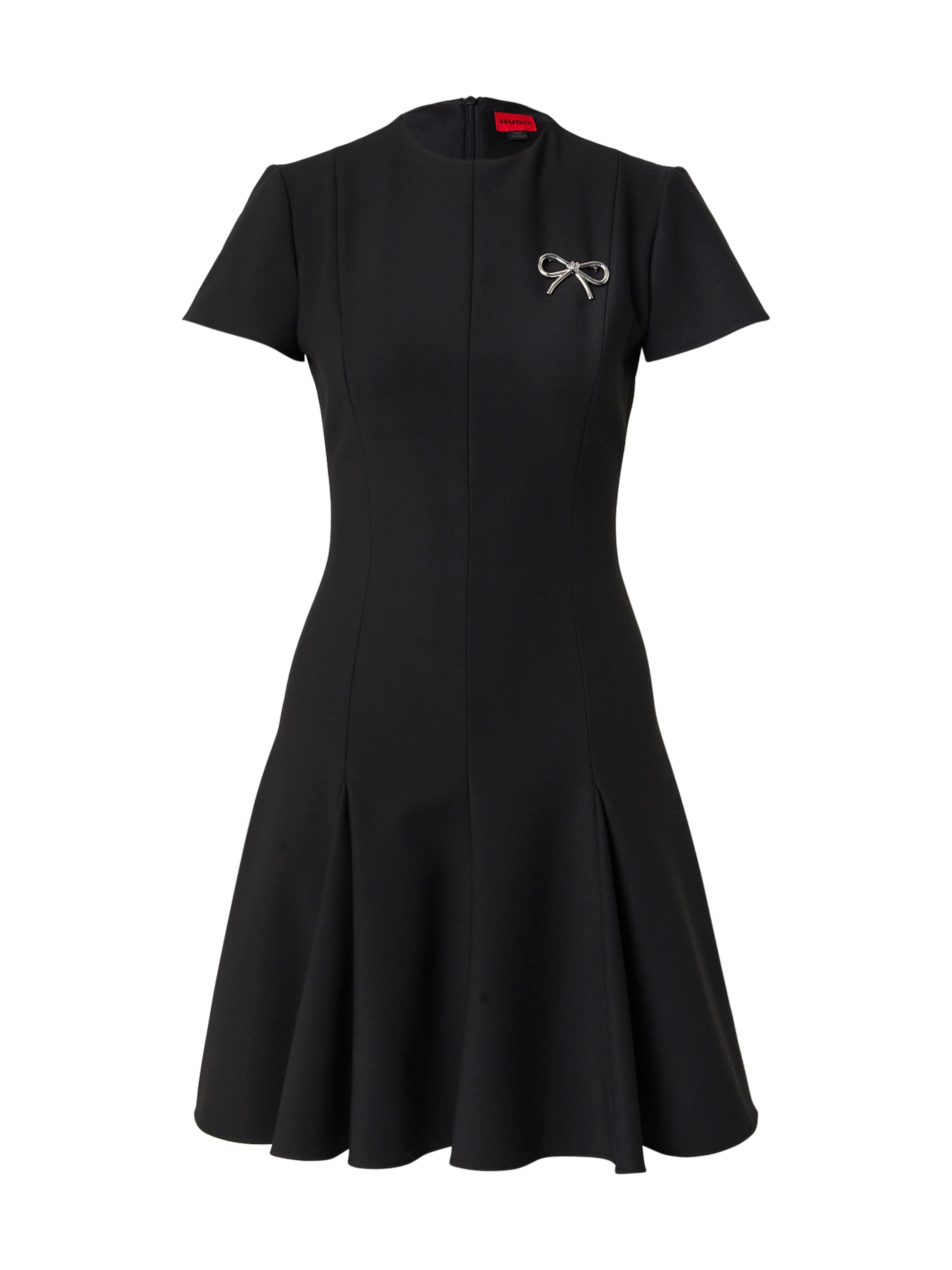HUGO Kleid 'Kejuli' in Schwarz: Vorderseite