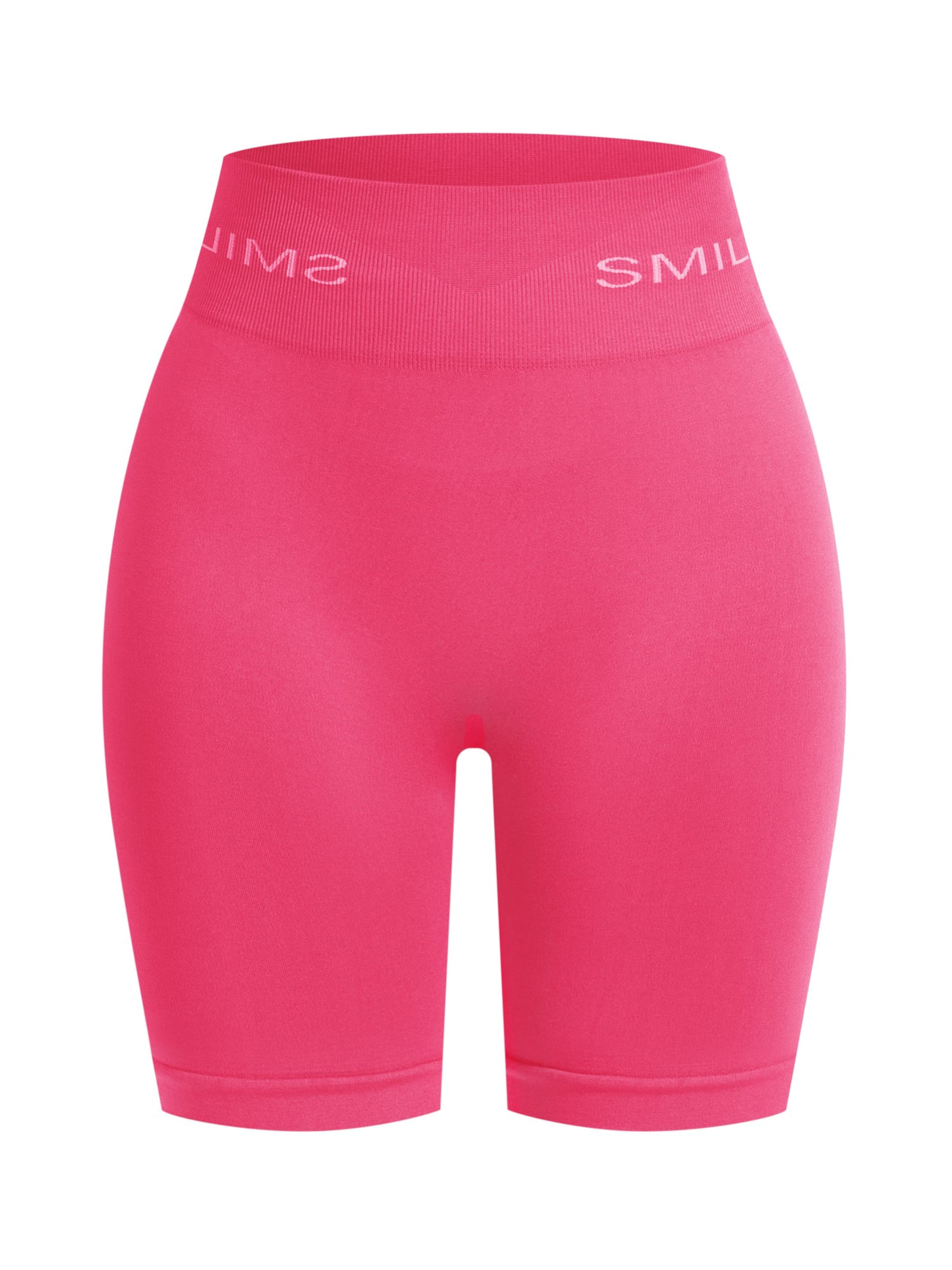 Smilodox Workout Pants in Pink: front