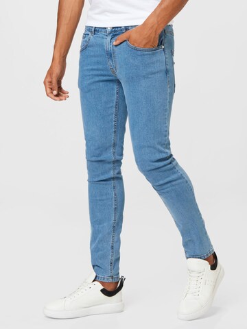 Redefined Rebel Skinny Jeans 'Copenhagen' in Blauw: voorkant