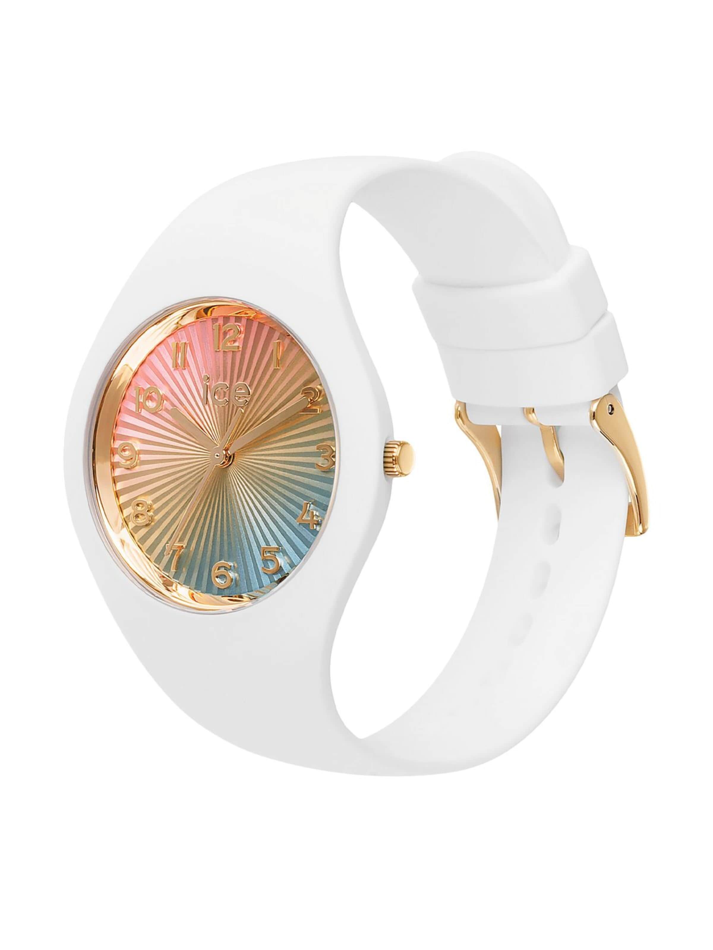 Montre à affichage analogique 'Watch ICE champagne' ICE WATCH en blanc