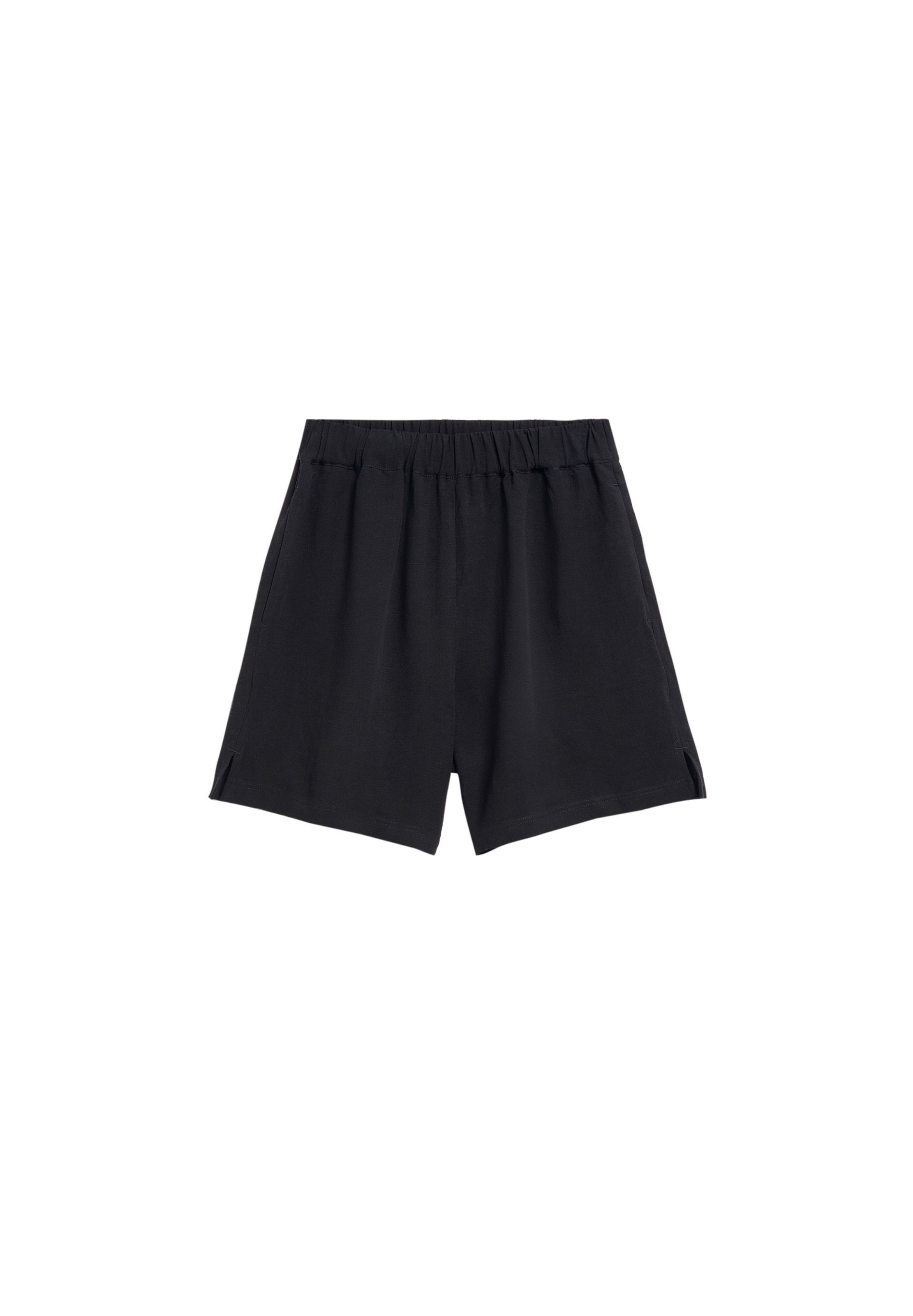 ARMEDANGELS Trousers in Black: front