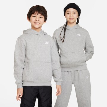 Nike Sportswear Свитер в Серый: спереди