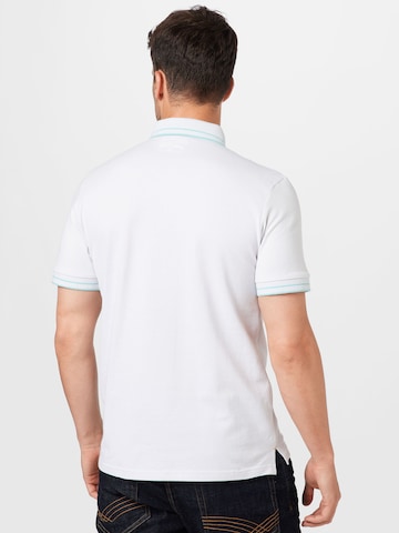 TOM TAILOR Poloshirt in Weiß