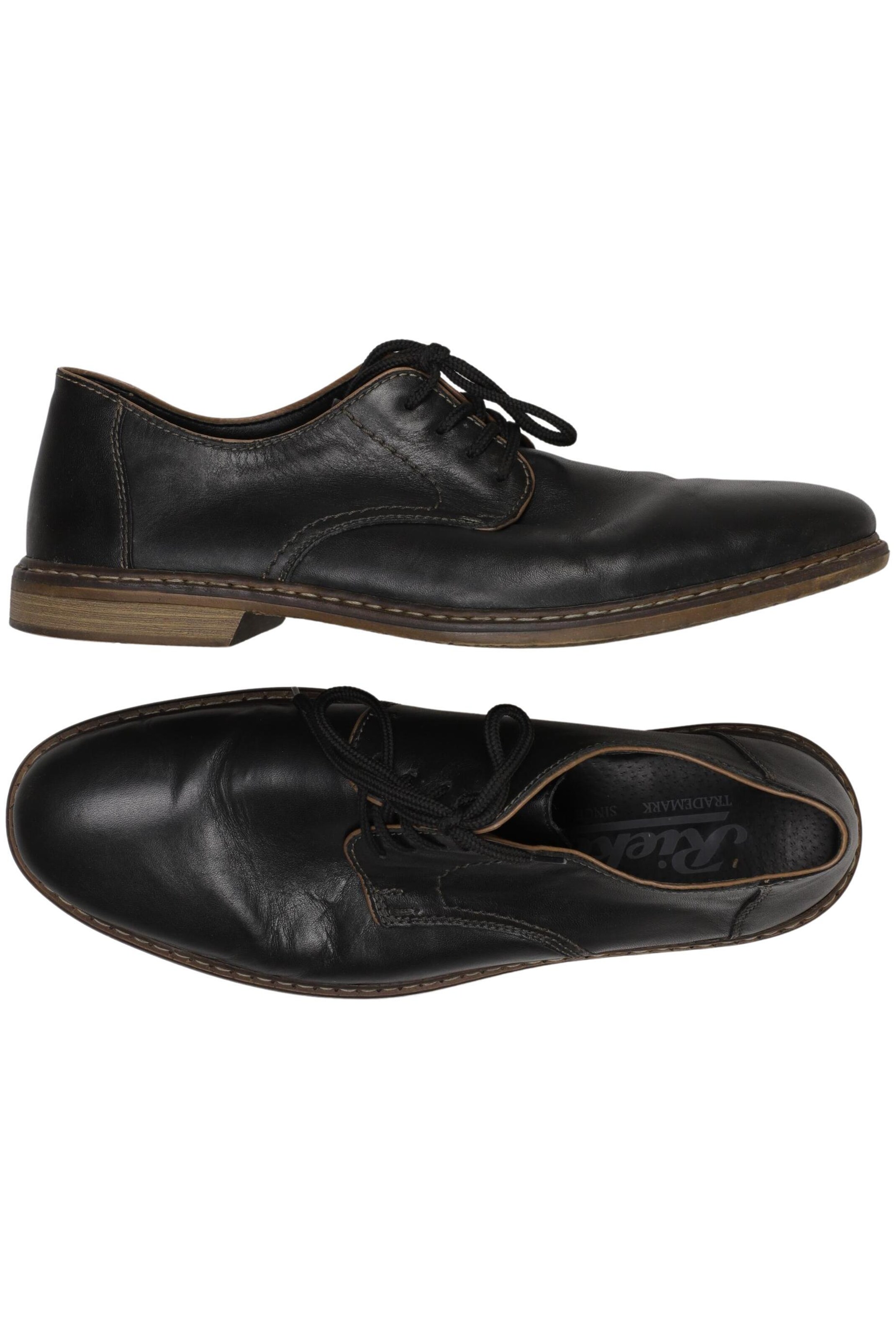 Rieker Flats & Loafers in 42 in Black: front